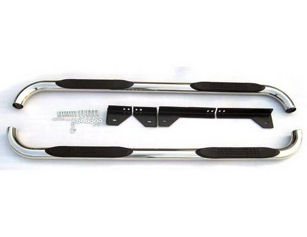 4 Car Option - Honda Ridgeline 4 Car Option Stainless Steel Side Bar - SSB-HD-0590