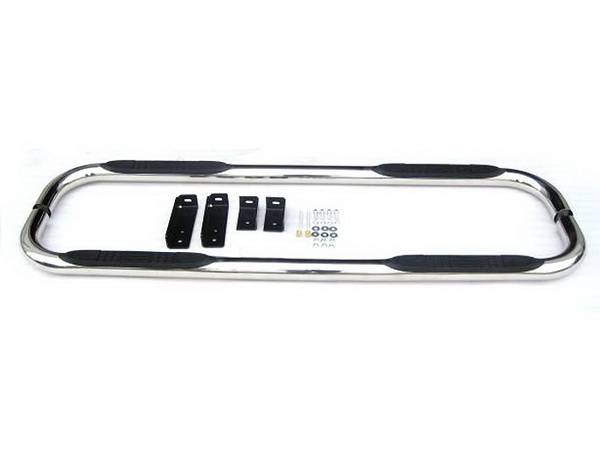 4 Car Option - Nissan Titan 4 Car Option Stainless Steel Side Bar - SSB-NS-0468
