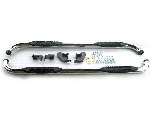 4 Car Option - Toyota Tacoma 4 Car Option Stainless Steel Side Bar - SSB-TY-0207