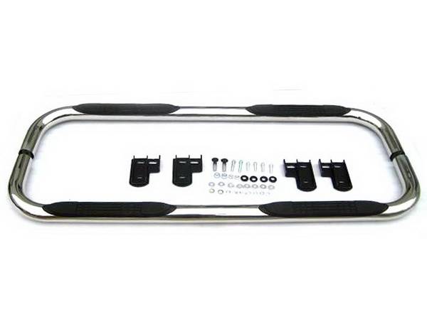 4 Car Option - Toyota Tundra 4 Car Option Stainless Steel Side Bar - SSB-TY-0386