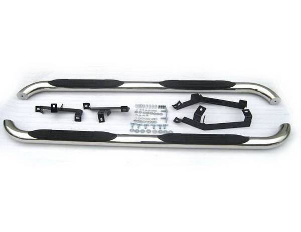 4 Car Option - Toyota Highlander 4 Car Option Stainless Steel Side Bar - SSB-TY-HLD08