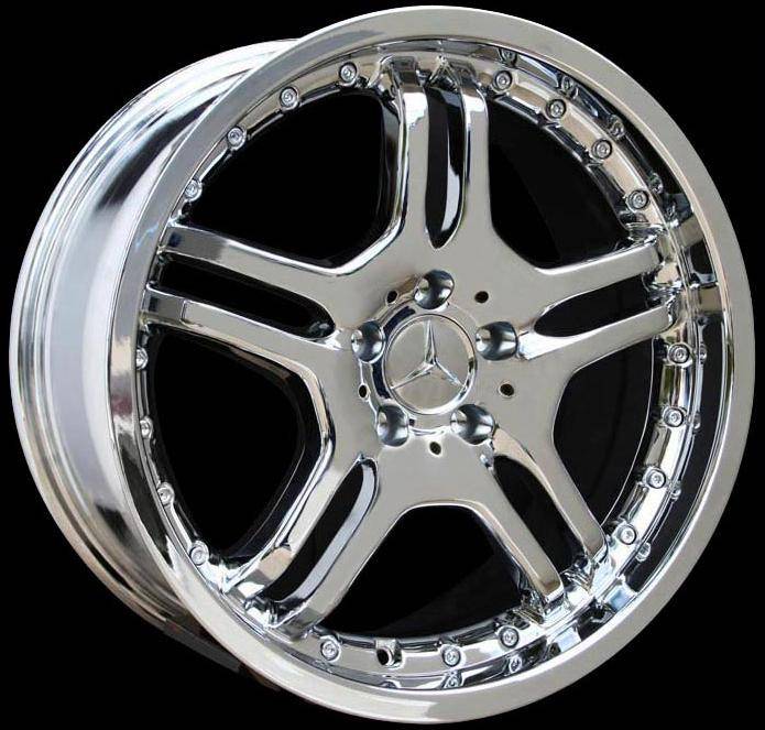 18 Inch X3 Chrome - 4 Wheel Set