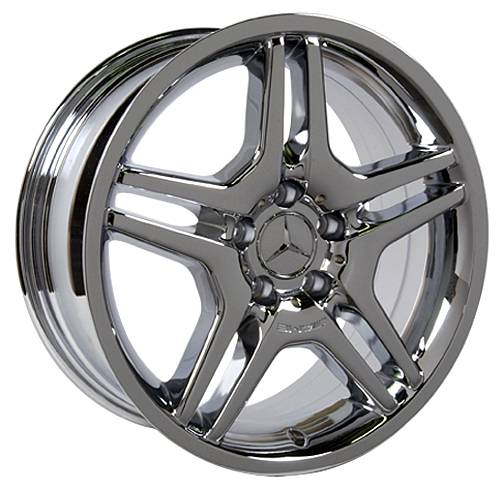 Custom - 17 inch or 18 inch Chrome 10 Spoke - 4 wheel set