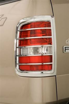 Wade - Wade Chrome Tail Light Cover - Large 2PC - 15013