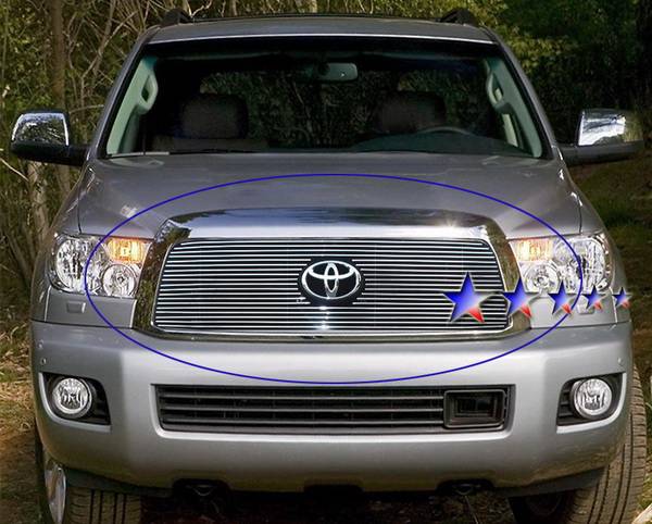 APS - Toyota Sequoia APS Billet Grille - Upper - Aluminum - T66553A