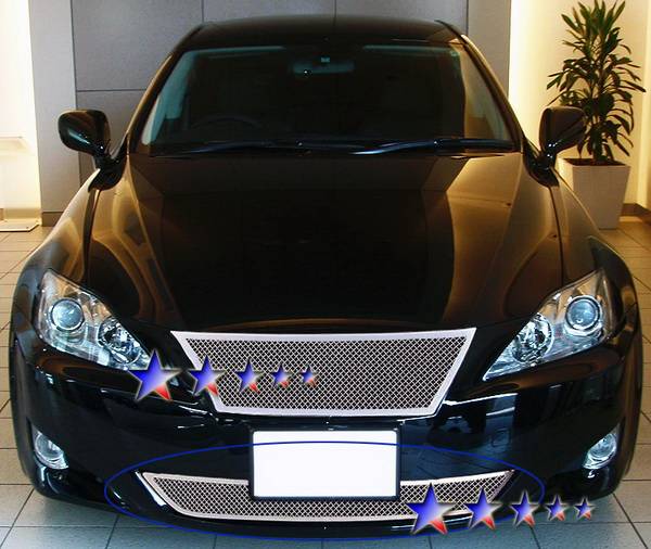 APS - Lexus IS APS Wire Mesh Grille - Bumper - Stainless Steel - T75452T