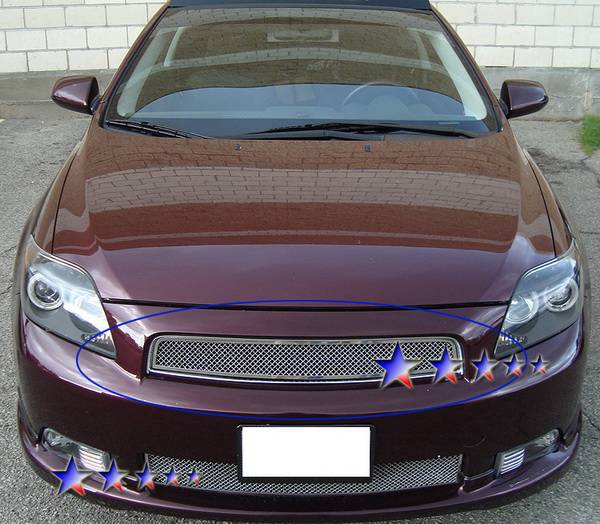 APS - Scion tC APS Wire Mesh Grille - Upper - Stainless Steel - T76018T