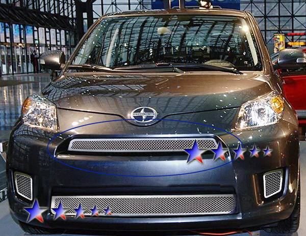 APS - Scion xD APS Wire Mesh Grille - Upper - Stainless Steel - T76551T