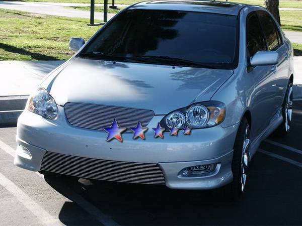 APS - Toyota Corolla APS Billet Grille - Upper - Aluminum - T85382A