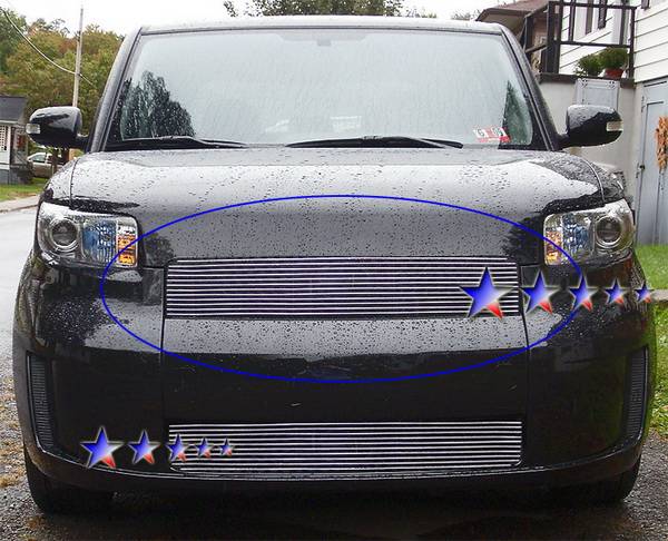 APS - Scion xB APS Billet Grille - without Logo Opening - Upper - Aluminum - T86585A
