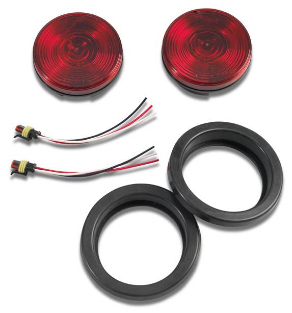 Warrior - Jeep Wrangler Warrior LED Taillight Kit - 4 Inch - Pair - 2915