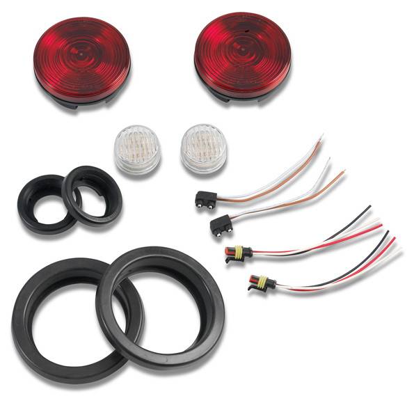 Warrior - Jeep Wrangler Warrior LED Light Kit Taillight & Reverse Lights - Pair - 2917