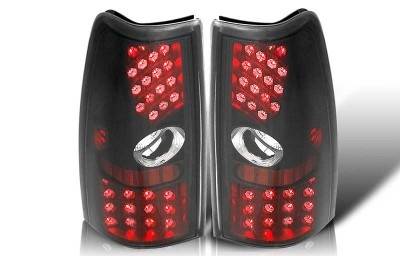 WinJet - Chevrolet Silverado WinJet LED Taillight - Black & Smoke - WJ20-0006-05