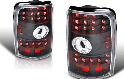 WinJet - GMC Yukon WinJet LED Taillight - Black & Clear - WJ20-0007-04