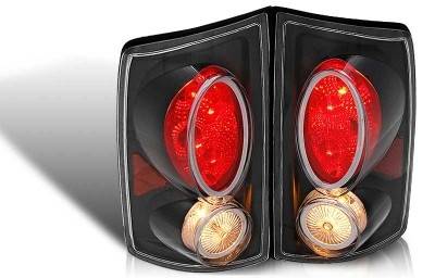 WinJet - Dodge Ram WinJet Altezza Taillight - Black & Clear - WJ20-0011-04