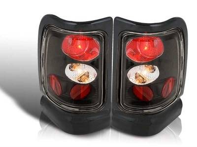 WinJet - Dodge Ram WinJet Altezza Taillight - Black Smoke - WJ20-0012-05