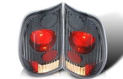 WinJet - Ford F150 WinJet Altezza Taillight - Carbon Fiber & Clear - WJ20-0016-06