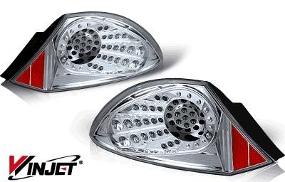 WinJet - Mitsubishi Eclipse WinJet LED Taillight - Chrome & Smoke - WJ20-0040-02