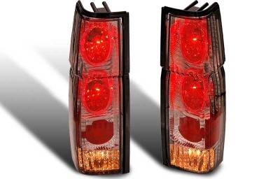 WinJet - Nissan Pickup WinJet Altezza Taillight with Halo - Chrome & Smoke - WJ20-0042-02