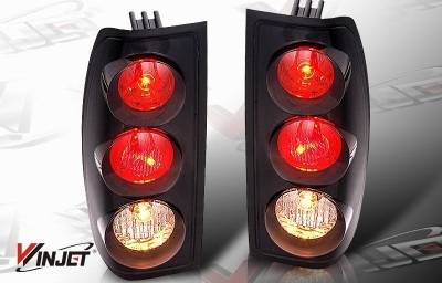 WinJet - Nissan Frontier WinJet Altezza Taillight - Black & Smoke - WJ20-0043-05