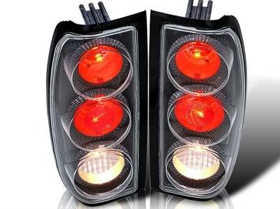 WinJet - Nissan Frontier WinJet Altezza Taillight - Carbon Fiber & Clear - WJ20-0043-06