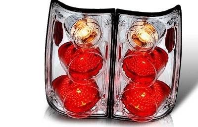 WinJet - Toyota Pickup WinJet Altezza Taillight - Chrome & Clear - WJ20-0045-01