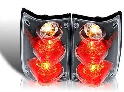 WinJet - Toyota Pickup WinJet Altezza Taillight - Black & Clear - WJ20-0045-04
