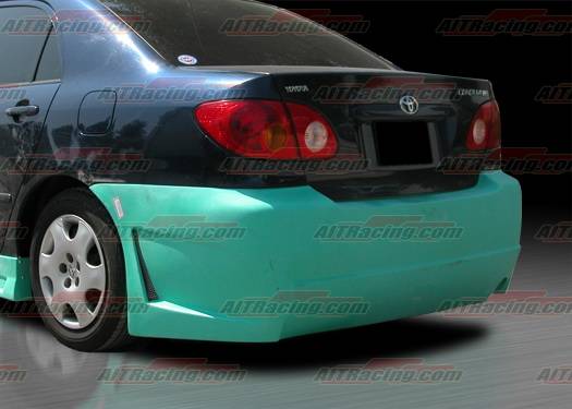 AIT Racing - Toyota Corolla AIT Racing Zen Style Rear Bumper - TCO03HIZENRB