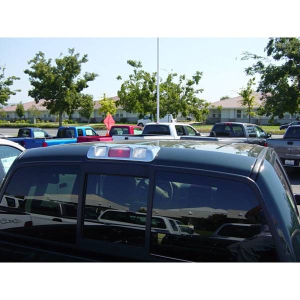 V-Tech - Ford F150 V-Tech 3rd Brake Light Covers - French Cut Style- Chrome - 1371075