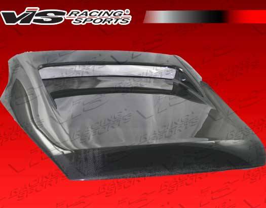 VIS Racing - Nissan 350Z VIS Racing Tunnel Carbon Fiber Hatch - 03NS3502DTUN-020C