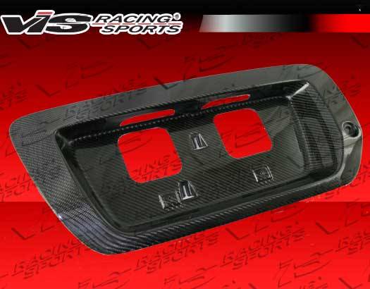 VIS Racing - Honda Civic 2DR VIS Racing OEM Style Carbon Fiber License Plate Cover - 06HDCVC2DOE-LIC