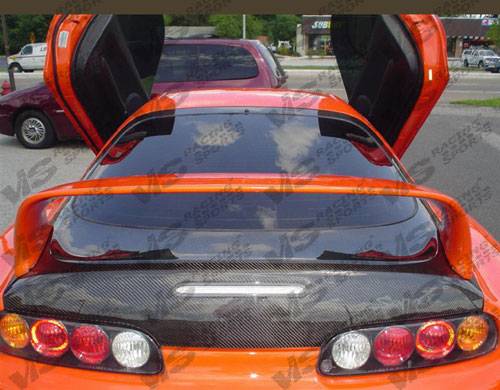 VIS Racing - Toyota Supra VIS Racing OEM Carbon Fiber Hatch - 93TYSUP2DOE-020C