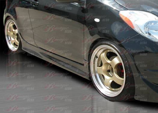 AIT Racing - Toyota Yaris AIT Racing Diablo Style Side Skirts - TY07BMDIBSS2