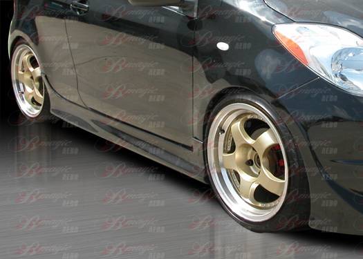 AIT Racing - Toyota Yaris AIT Racing Diablo Style B-Magic Side Skirts - TY07BMDIBSS3