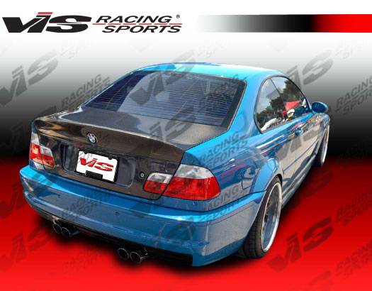 VIS Racing - BMW 3 Series 2DR VIS Racing CSL Euro Carbon Fiber Trunk - 99BME462DCSL-020C