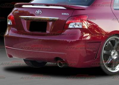 AIT Racing - Toyota Yaris AIT Racing Zen Style Rear Bumper - TY07HIZENRB4