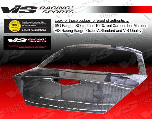 VIS Racing - Mercury Cougar VIS Racing OEM Carbon Fiber Hatch - 99MYCOU2DOE-020C