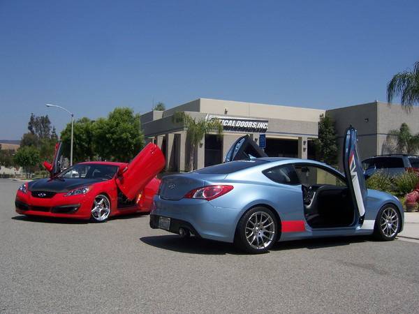 Vertical Doors Inc - Hyundai Genesis Vertical Doors Inc Vertical Lambo Door Kit - VDCHG0910