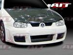AIT Racing - Volkswagen Golf AIT Racing GT-R Style Front Bumper - VWG99HIGTRFB