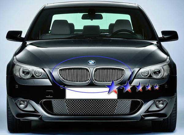 APS - BMW 5 Series APS Billet Grille - Upper - Aluminum - W65522V