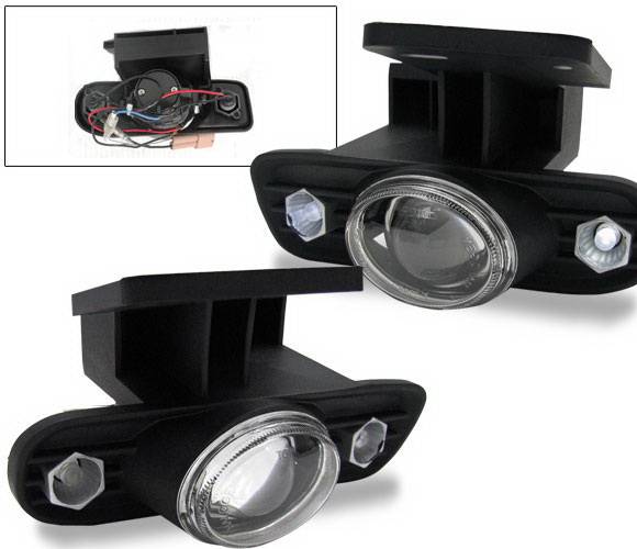 4CarOption - GMC Yukon 4CarOption Halo Projector Fog Lights - XT-FGPR-SIRA-9902