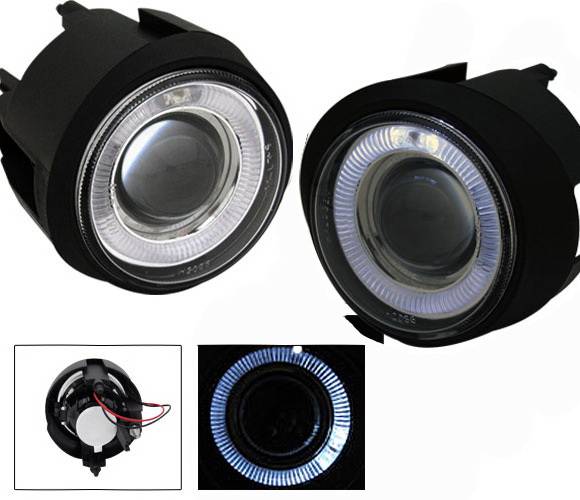 4CarOption - Nissan Armada 4CarOption Halo Projector Fog Lights - XT-FGPR-TTN-0407
