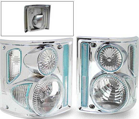 4CarOption - Chevrolet C10 4CarOption Altezza Taillights - XT-TLC-C107387C-6