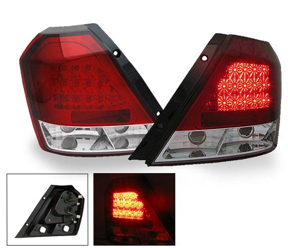 4CarOption - Chevrolet Aveo 4CarOption LED Taillights - XT-TLD-AVE050407RC-6
