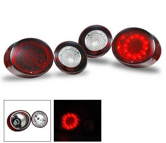 4CarOption - Chevrolet Cobalt 4CarOption LED Taillights - XT-TLD-CBT05072RC-6