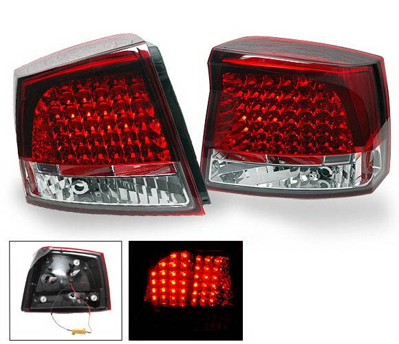 4CarOption - Dodge Charger 4CarOption LED Taillights - XT-TLD-CHGR0507RC-6