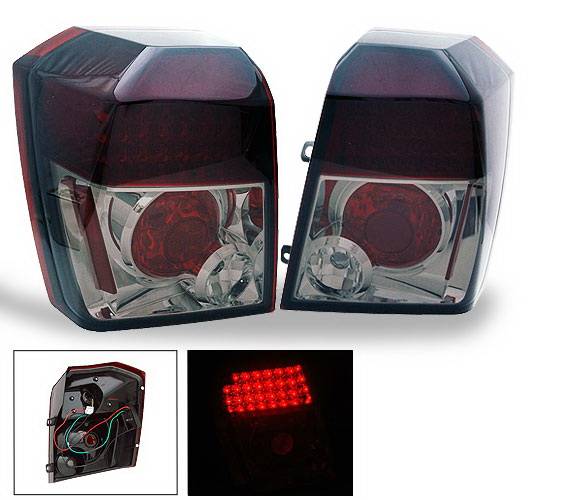 4CarOption - Dodge Caliber 4CarOption LED Taillights - XT-TLD-CLB0607SM-6