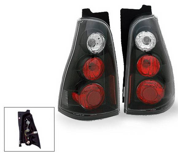 4CarOption - Toyota 4 Runner 4CarOption Altezza Taillights - XT-TLZ-4RNR0305BK-2