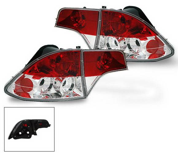 4CarOption - Honda Civic 4DR 4CarOption Altezza Taillights - XT-TLZ-CV06074-6