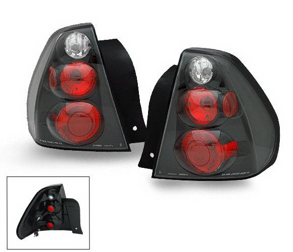 4CarOption - Chevrolet Malibu 4CarOption Altezza Taillights - XT-TLZ-MLB0406BK-6
